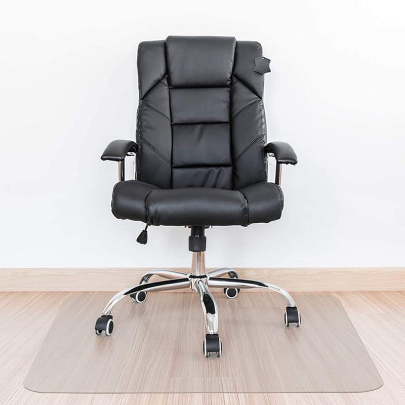 Kuyal Clear Chair Mat, Hard Floor Use, 48" X 59" Transparent Office Home Floor Protector mat Chairmats (48" X 59" Rectangle) - Image 1